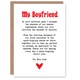 image 1 of Greeting Card Love Poem Horror Fan Boyfriend Romantic Valentine's Day