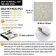image 3 of NOVECRAFTO Vinyl Floor Tile – Self Adhesive 12x12 in – Desert Terrazzo – Peel & Stick for Kitchen, Bathroom & Living Room – Waterproof & Easy DIY Brown | 2.79 sqm