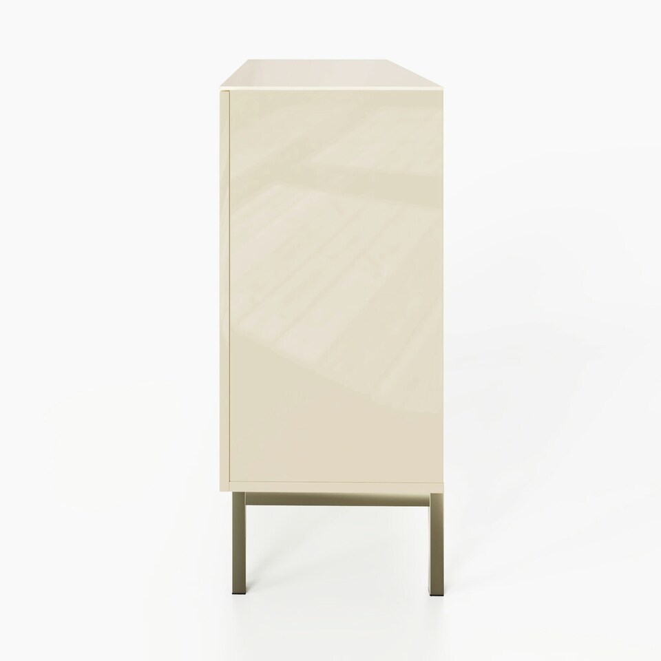 image 1 of Frank Olsen Lyra Tall sideboard White | Alabaster White