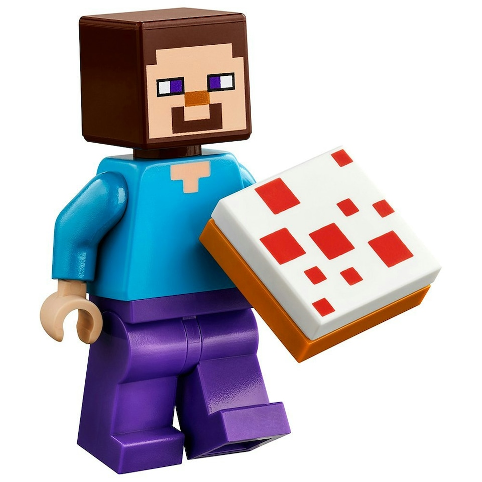image 1 of LEGO Minecraft Steve and Baby Panda Building Set 30672