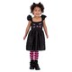 image 2 of Black Cat Dress Girls Fancy Dress Costume Toddler Age 1-2