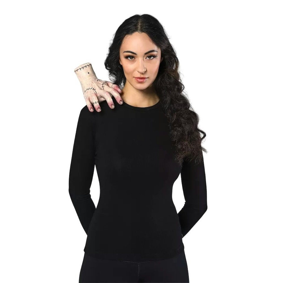 image 1 of Wednesday Thing Shoulder Sitter - Natural - One Size