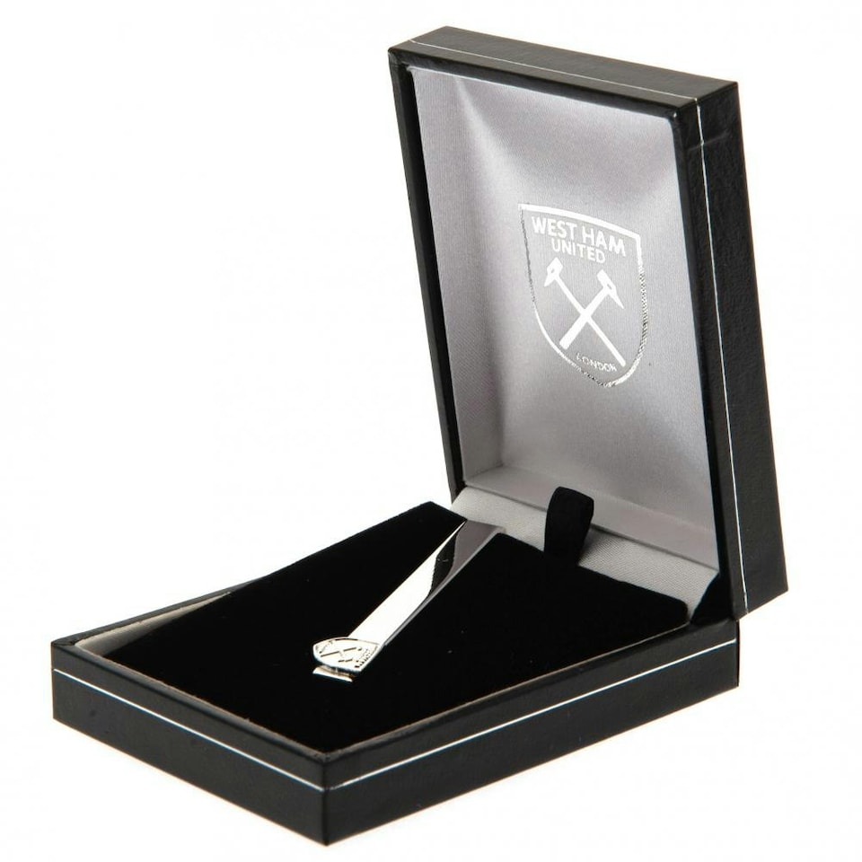 image 1 of West Ham United FC Silver Plated Tie Slide - Silver - One Size