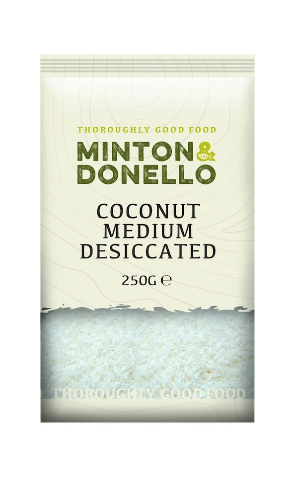 image 1 of Minton & Donello Medium Desiccated Coconut 6 x 250g