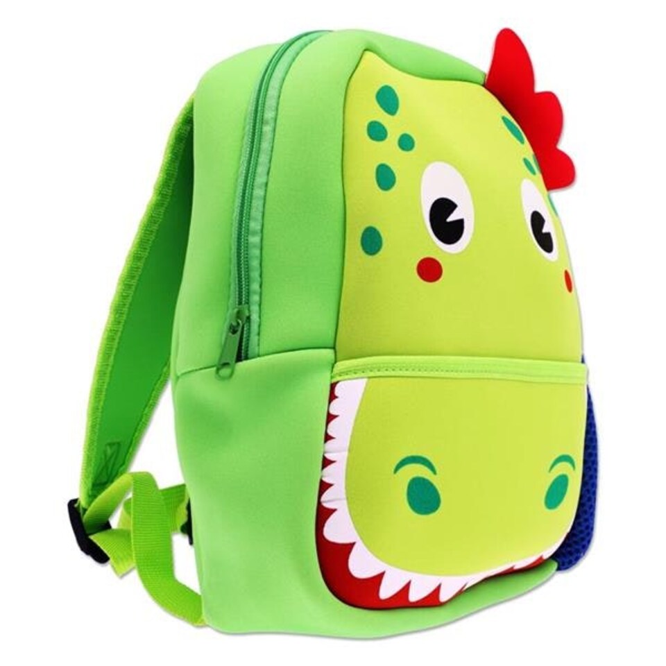image 1 of Cute Animal Junior Dinosaur Design Neoprene Backpack by Emotionery