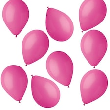 Fuchsia Pink Biodegradable Mini Latex Balloons 13cm / 5 in - Pack of 50