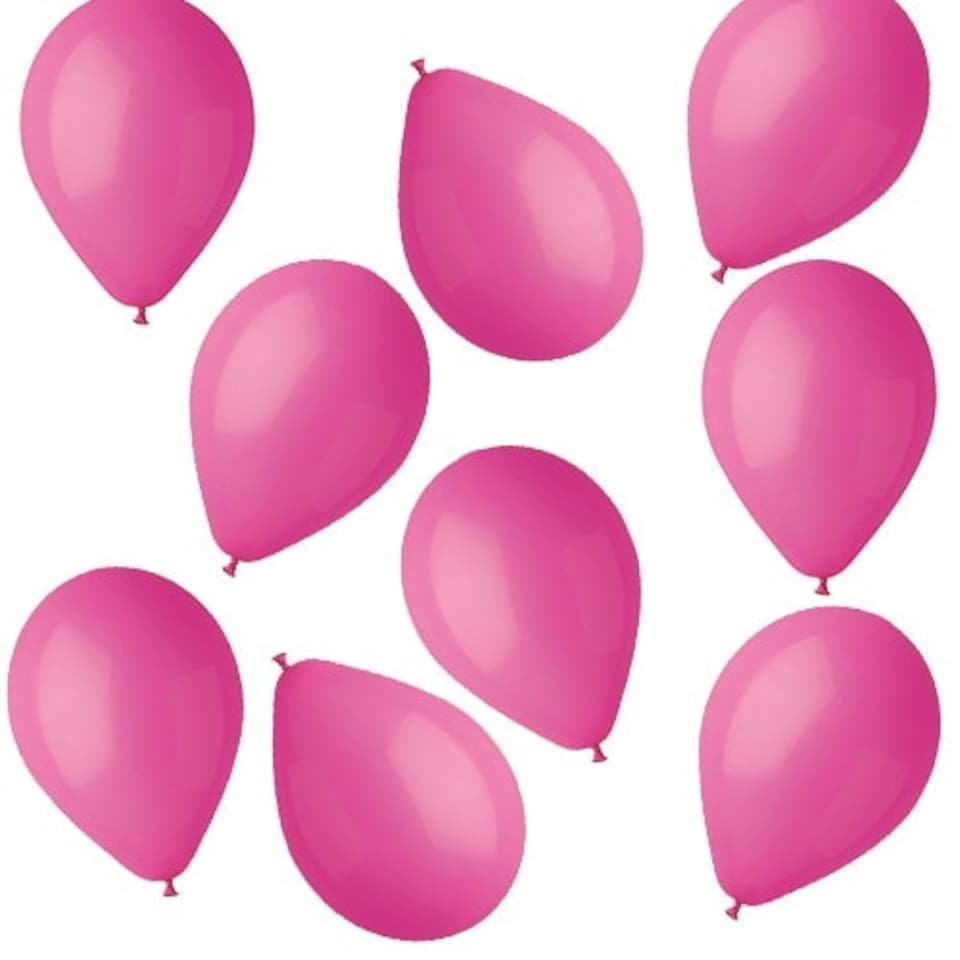 Fuchsia Pink Biodegradable Mini Latex Balloons 13cm / 5 in - Pack of 50