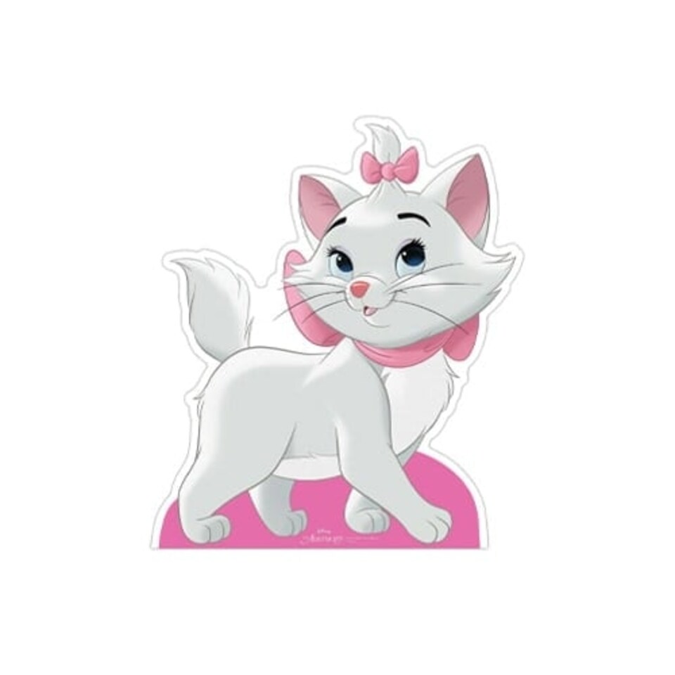 Disney Marie Aristocats Star Mini Cardboard Cutout 85cm