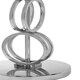 image 3 of Interiors by Premier Floor Lamp with Multi Ring Base Black
