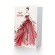 image 2 of Couture Red Floral Dress Fashion Her Birthday Card