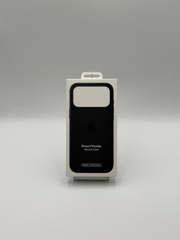 image 1 of Apple Silicone Case with MagSafe for iPhone 17 Pro Max 6.9 Black A3560 - MGFR4ZM/A