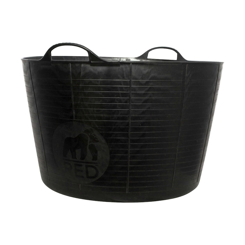 Red Gorilla Horse Feed Bucket - Black - One Size
