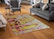 image 2 of River Thames And Red Branches Rug | Multi