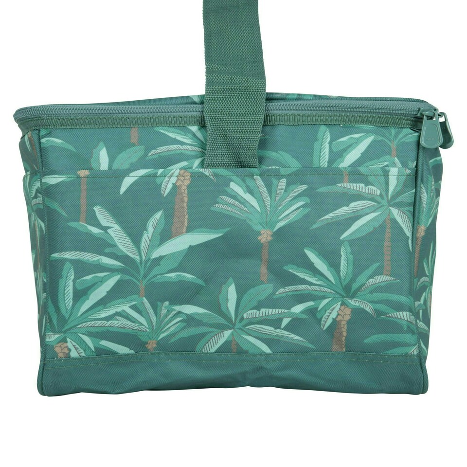 image 1 of Mountain Warehouse 25L Picnic Camping Coolbag Lightweight Durable Adjustable Bag Green | Dark Green