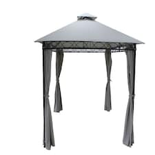 Marco Polo Gazebo - L300 x W400 x H250 cm - Grey