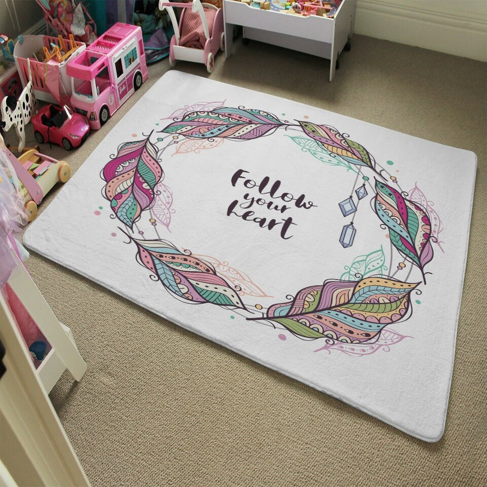 image 1 of Follow your heart (Rug) Multi | XL: 160x230cm
