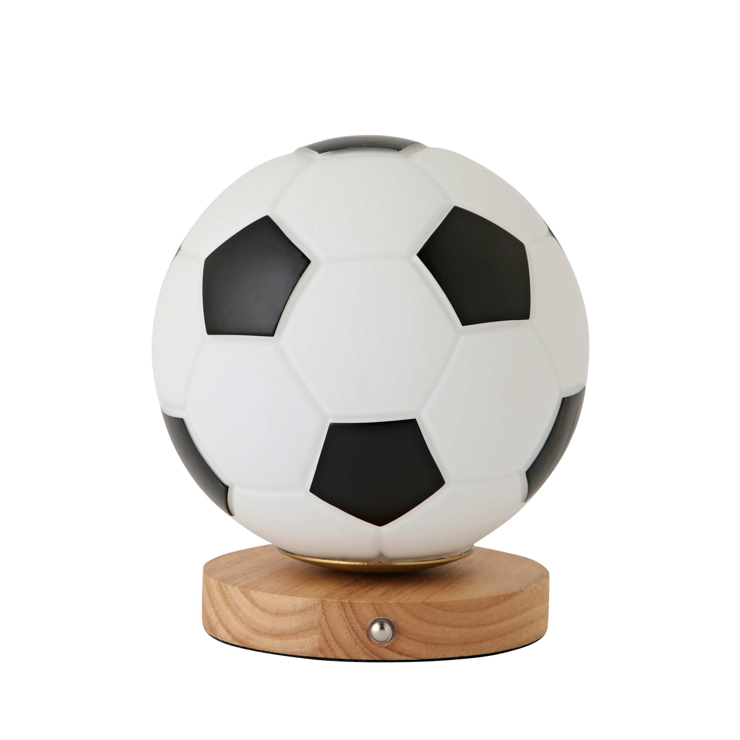 ValueLights Dougie Football Dimmable White Illuminated Decoration & Integrated Bulb | White