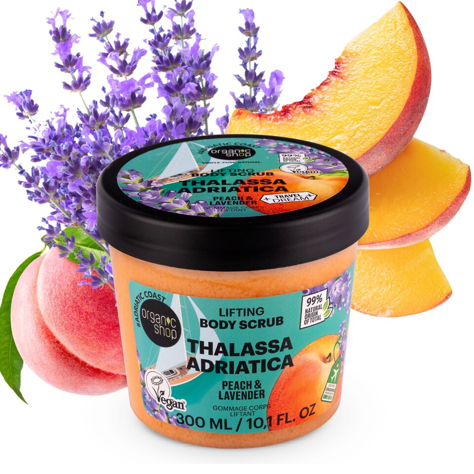 image 1 of Organic Shop Thalassa Adriatica Lifting Body Scrub, 300ml