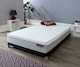 image 5 of Visco Therapy Cool Blue Memory Pocket Sprung 2000 Mattress 24cm - Medium Comfort, Edge Support, UK Made | White | White | Single | 1