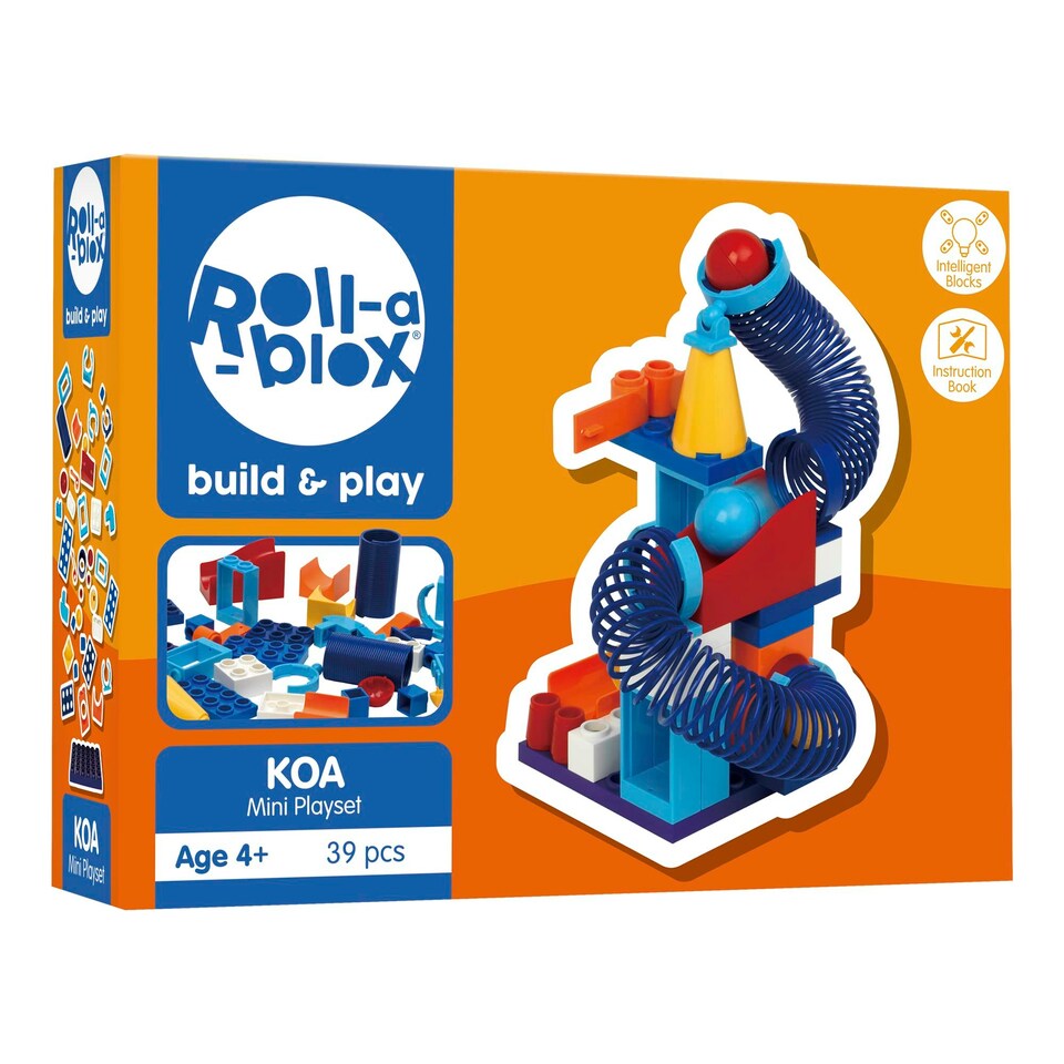 image 1 of Roll-a-Blox Mini Playset - Koa - Peterkin - 80182
