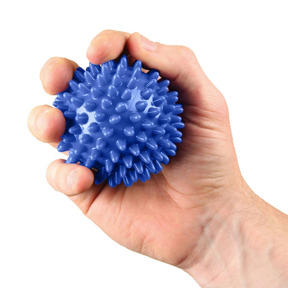 image 1 of Fitness Mad Massage Ball - Blue - 9cm