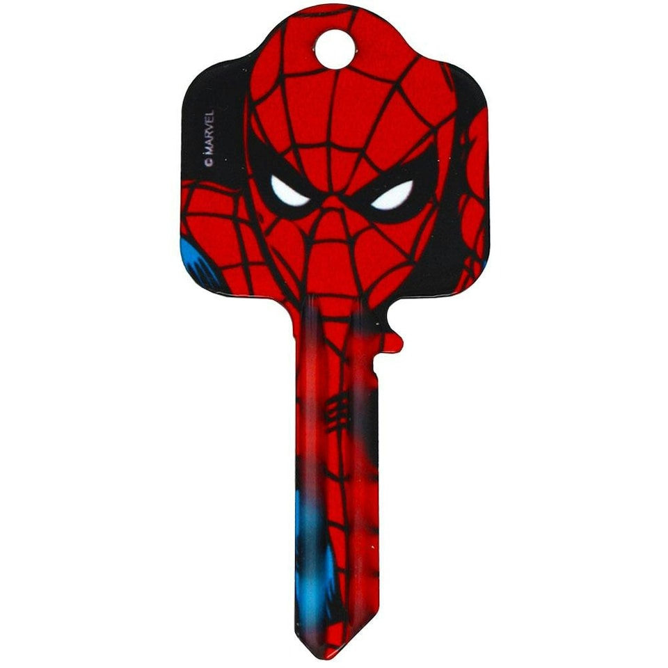 image 1 of Marvel Comics Spider-Man Door Key - Multicoloured - One Size