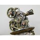 image 6 of Gifts Direct 2 U Steampunk Skull Camera Hat Ornament