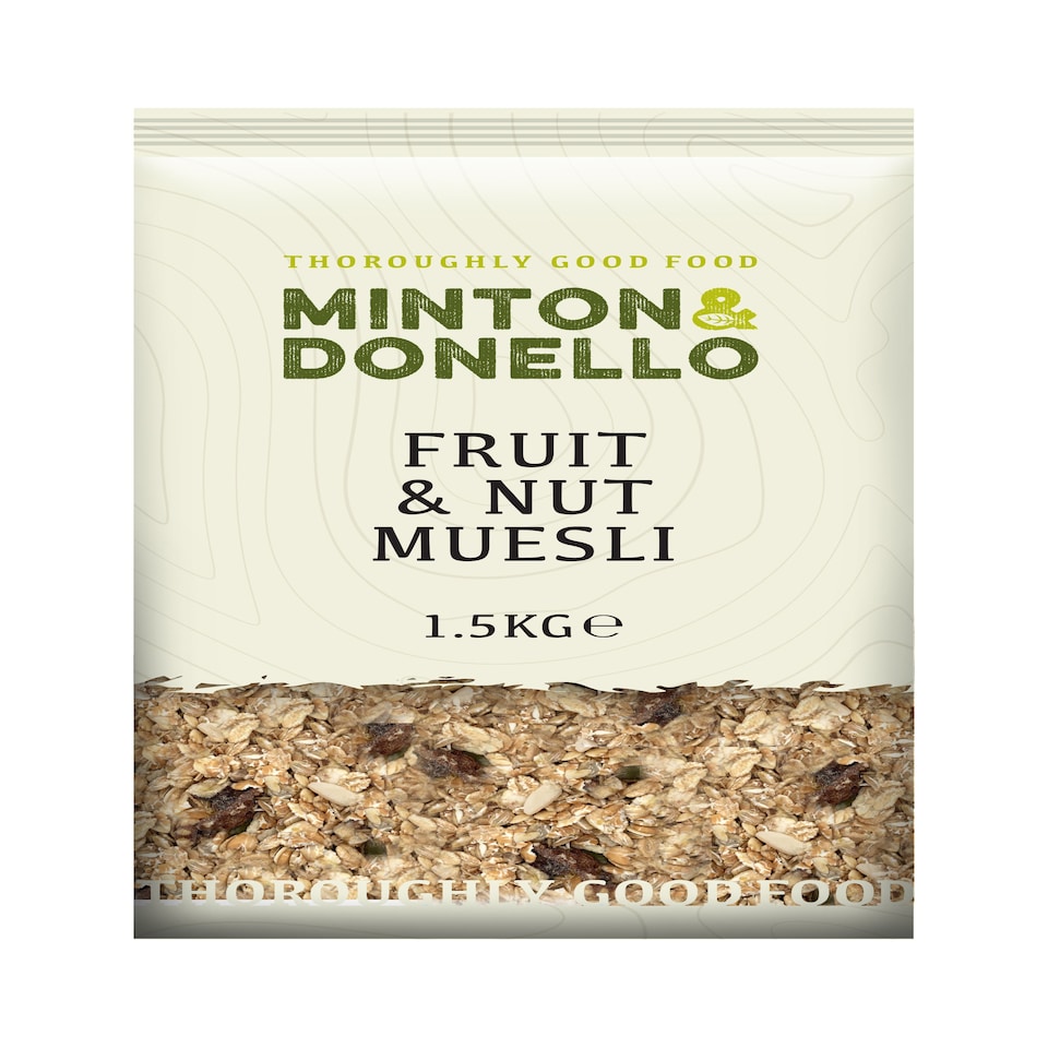 image 1 of Minton & Donello Fruit and Nut Muesli 6 x 1.5Kg | Multi