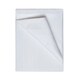 image 1 of Belledorm 400 Thread Count Egyptian Cotton Flat Sheet - White - Kingsize