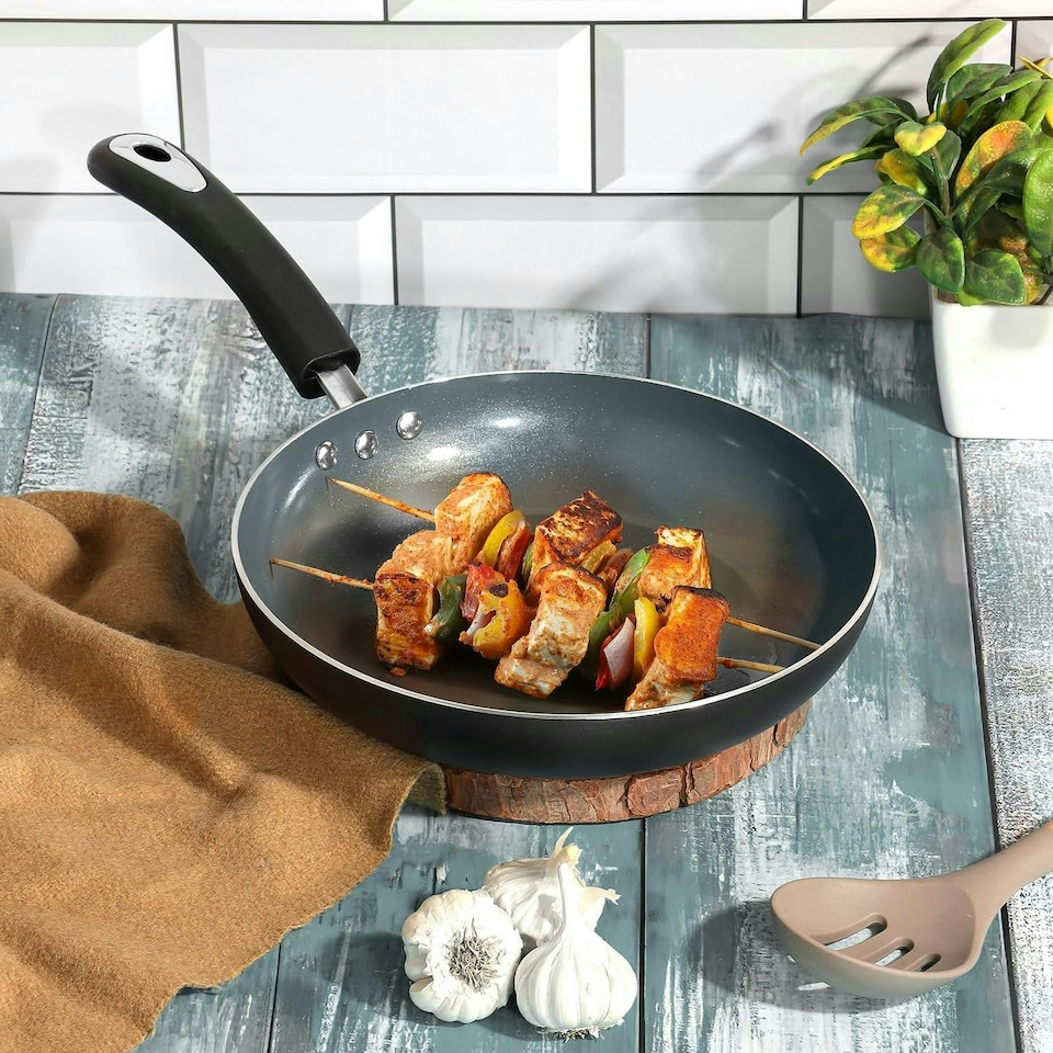 image 1 of Vinod Zest Ceramica 24cm Frying Pan - 1.5L
