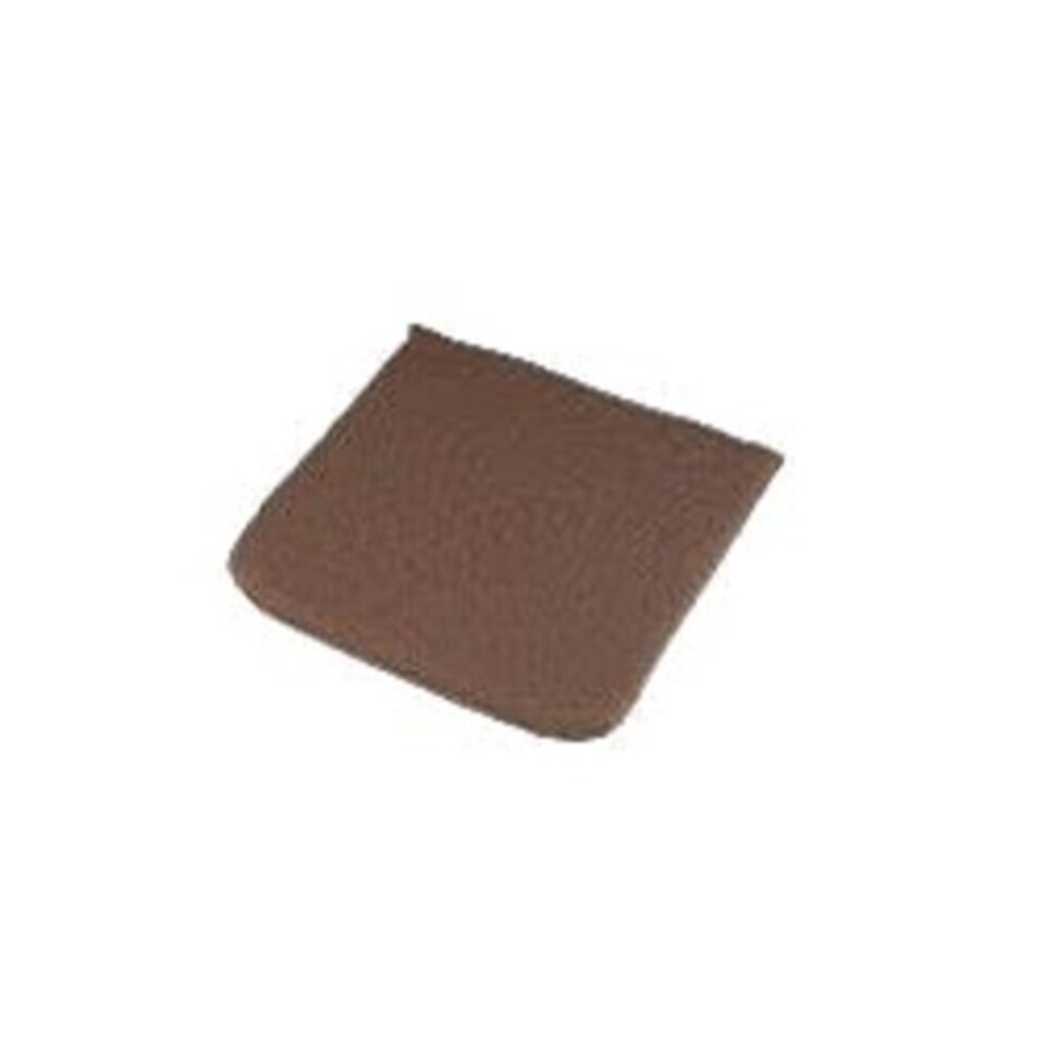 Seat Pads Outdoor Garden Furniture Cushion - L40 x W40 x H4 cm - Chocolate | Brown