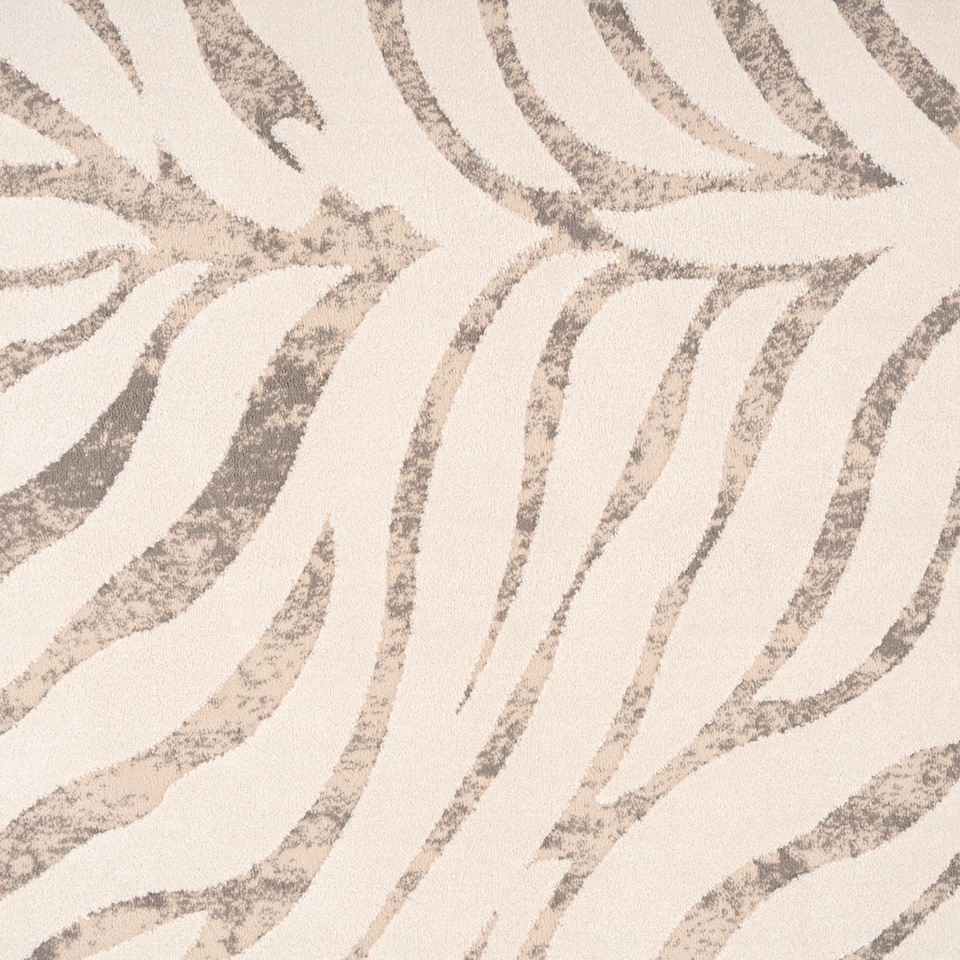 image 1 of KUKOON Animal Print Plush Pile Black White Zebra Living Room Area Rug 240cm x 330cm