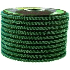 120 Grit Zirconium Flap Discs for Sanding Grinding Removal 4-1/2" Grinder 10pc