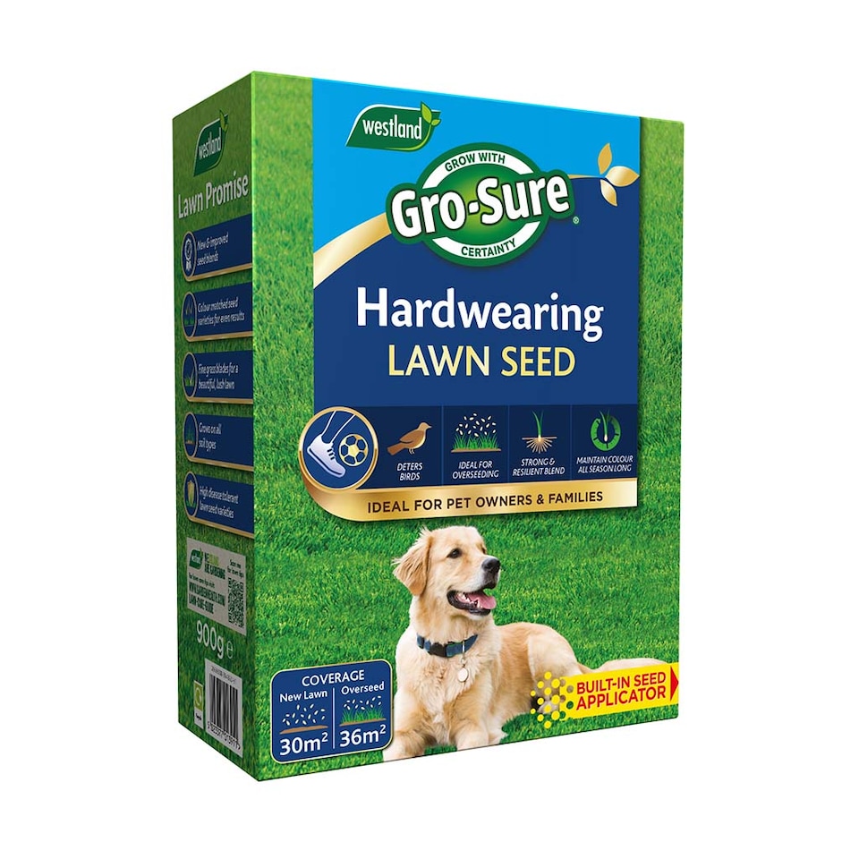 image 1 of Gro-Sure Hardwearing Lawn Seed 350 sqm Box