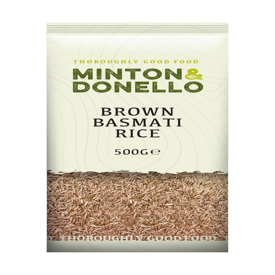 image 1 of Minton & Donello Brown Basmati Rice 6 x 500g | Multi
