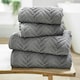 image 2 of Catalonia Zero Twist 650GSM Towels The Lyndon Company Grey | Dark Grey | Bath sheet