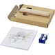 image 2 of Bullet 8 Piece Colouring Set - Brown - 9 x 7 x 1.4 cm