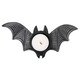 image 2 of Something Different Bat Tealight Holder - Black - One Size