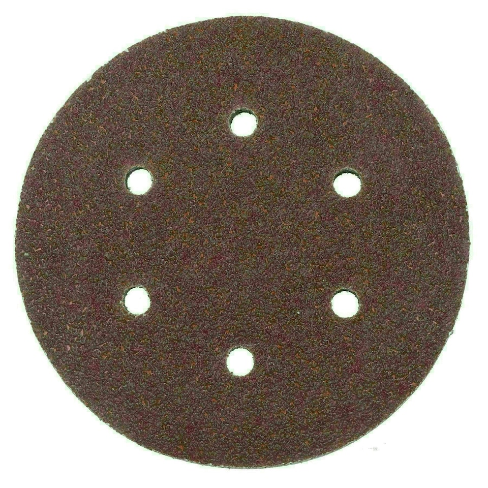 image 1 of Hook/Loop Sanding Abrasive Discs Orbital DA Palm Sander 10PK 150mm Mixed Grit