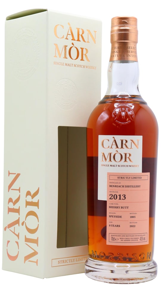 Benriach - Carn Mor Strictly Limited - Oloroso Sherry Cask Finish 2013 8 year old Whisky