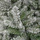 image 5 of 8ft (2.4m) Snowy Green & White Everlands Liberty Spruce Christmas Tree with Metal Stand