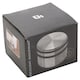 image 4 of Stainless Steel Door Stop Protector Wide Extra Large Round Heavy Duty Stopper | Silver | 1x Wide