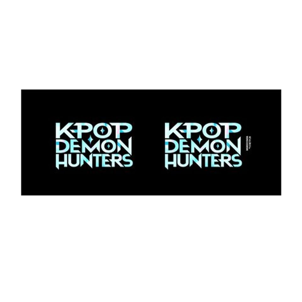 image 1 of K-Pop Demon Hunters Logo Mug | Black | Black | One Size | 1