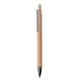 image 1 of MidOcean Itea Push Button Bamboo Pen | Bronze | Wood | One Size | 1