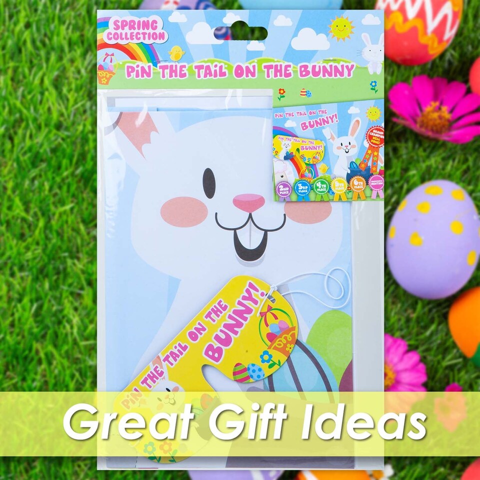 image 1 of vfm-estore Easter Pin the Tail on the Bunny Game 50cm x 63cm Multicolour