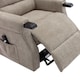 image 4 of Ashfield Electric Fabric Single Motor Rise Recliner Mobility Chair (Mocha)