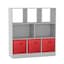 White & Red Drawer