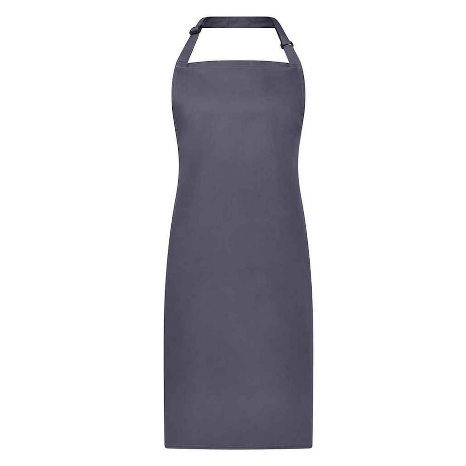 image 1 of Brand Lab Unisex Adult Apron | Grey | Steel | One Size | 1