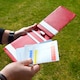 image 6 of Premium Croc Golf Scorecard Holder - Black / Red