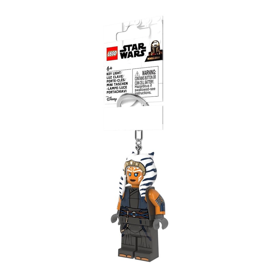 image 1 of LEGO Star Wars Ahsoka Tano Minifigure Keychain Light